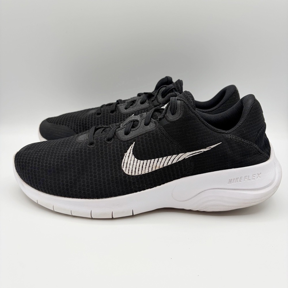 Nike Flex Experience Run Size 11W DH5753-001 Mens US Shoes Black White Sneakers